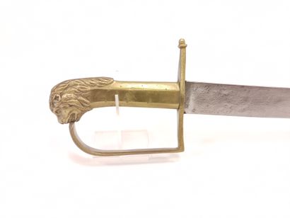 
Saber of grenadier type elite company. 




Brass...
