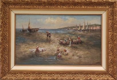 Claude GARDY (1949-)

Animated seaside

Oil...