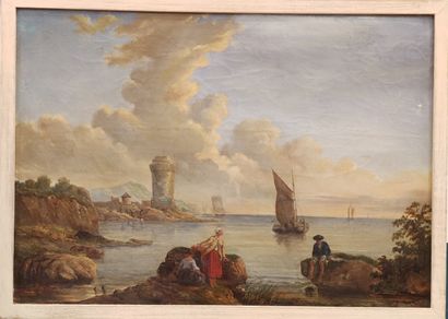 In the taste of Vernet

Animated seaside

Oil...