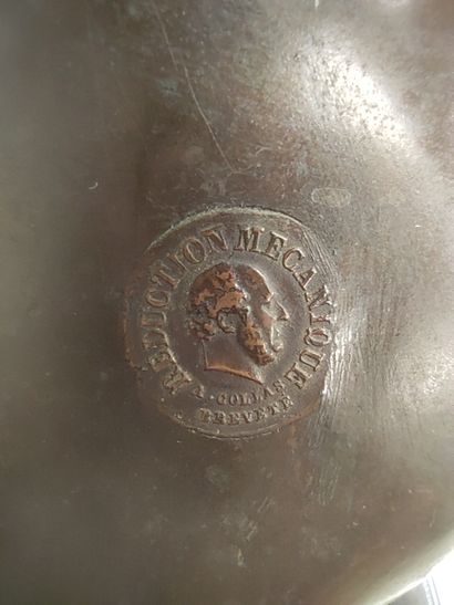 BARBEDIENNE

Bust of Artemis in bronze with...
