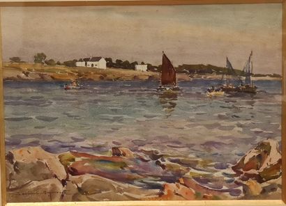 CASIMIR RAYMOND (1870-1955)

The salt flats...