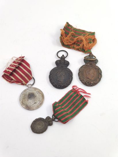 France

Lot of four military medals including...
