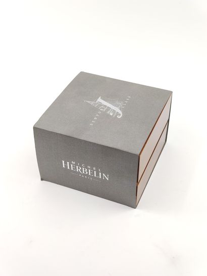 MICHEL HERBELIN

Wristwatch, round steel...