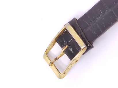 MOVADO

Bracelet watch, round case in yellow...