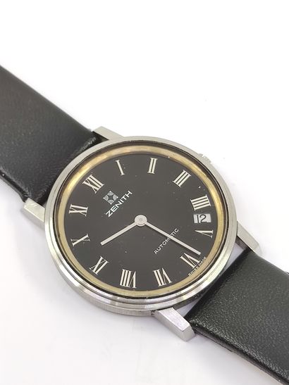 ZENITH micro rotor

wristwatch, round metal...