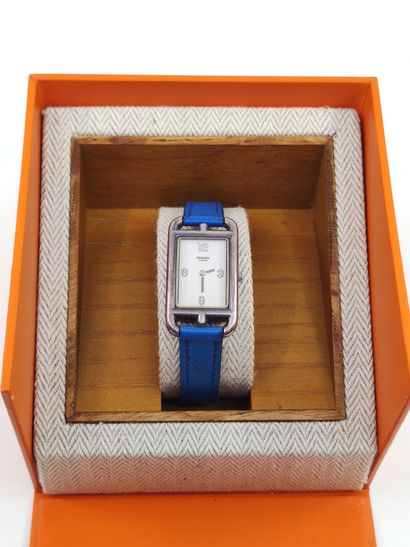 HERMES

Cap Cod watch, steel case, cream...