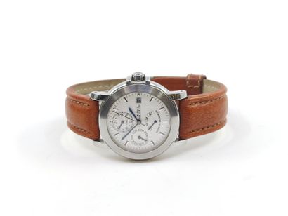 MICHEL HERBELIN

Wristwatch, round steel...