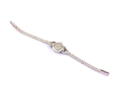 GERMOR 

Bracelet watch in white gold 750°,...