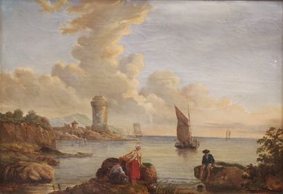 In the taste of Vernet

Animated seaside

Oil...