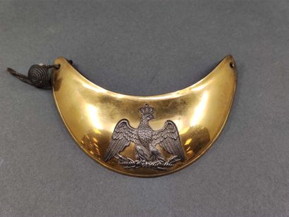 
Raised collar of officer of the troops on...