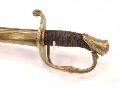 
Infantry officer saber model 1821. 




Handle...