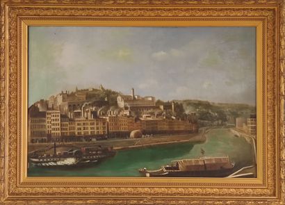JENNY REGNIEZ 1892

Animated boat

Oil on...