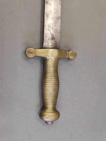 GLAIVE of canteen or firemen

Model 1855

Bronze...