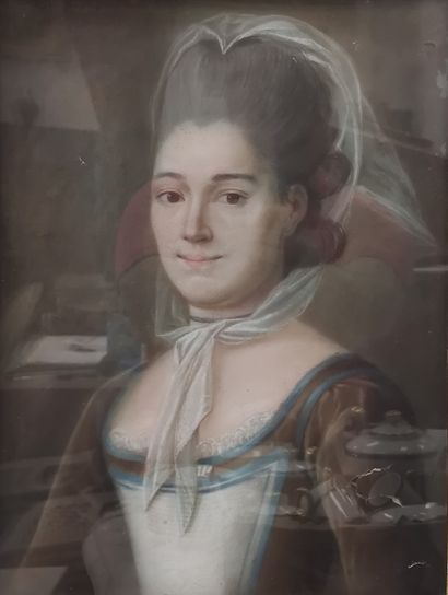 DE LANTY Marie Suzanne 

Self-portrait

Pastel...