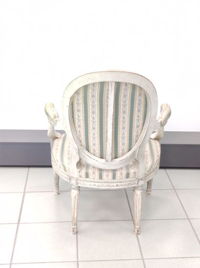 MAILFERT 

Pair of armchairs with molded...