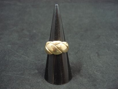 1 Bague Or jaune 18kt 6,47 g