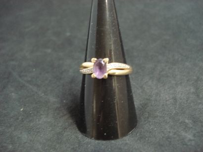 1 Ring 18kt gold and stone 2,46 g