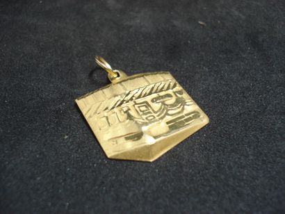 1 Pendentif Or jaune 18kt 2,30 g