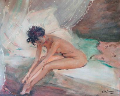 
DOMERGUE Jean Gabriel (1889-1962 )




Huile...