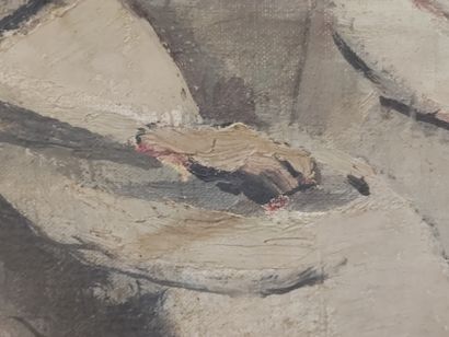 ROBERT LOTIRON (1886-1966 ) 

La veillée

Huile...