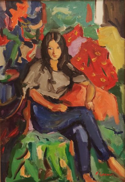 PIERRE CORNU (1895-1996)

Huile sur toile...