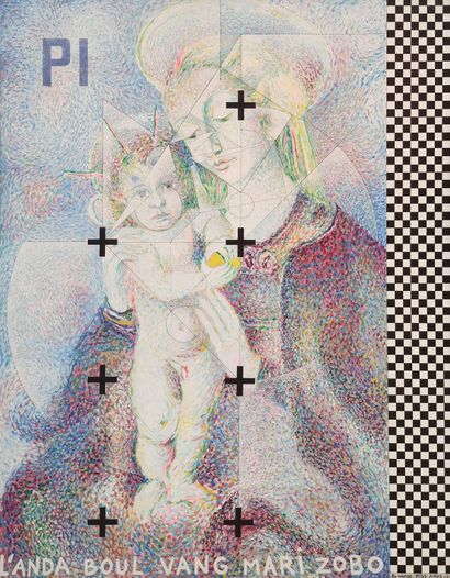 Joël HUBAUT (1947)

La vierge miss anus

Huile...