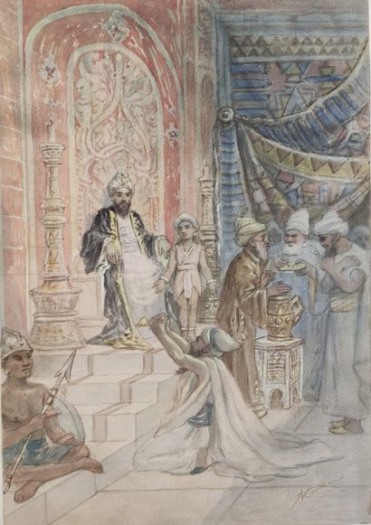 Victor Masson (1849 - 1917)

Saladin de Perse

Dessin...