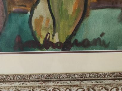 
Pierre AMBROGIANI (1907-1985)




Nue 




Gouache...