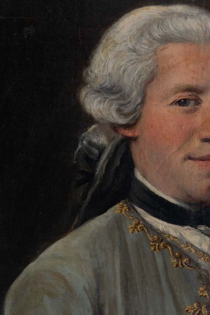 Ecole Française vers 1750

Portrait d'homme...