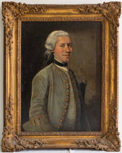 Ecole Française vers 1750

Portrait d'homme...