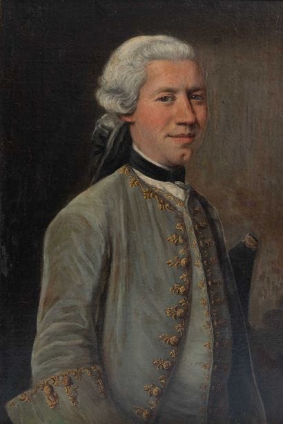 Ecole Française vers 1750

Portrait d'homme...