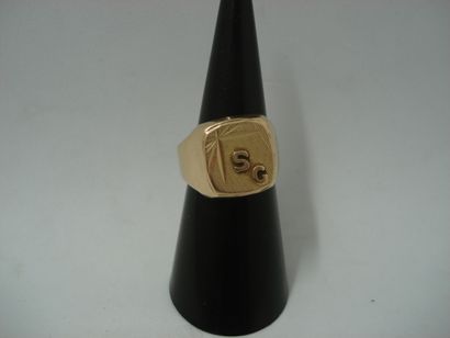 1 Ring 18kt Gold 4,47 g damaged TDD:53