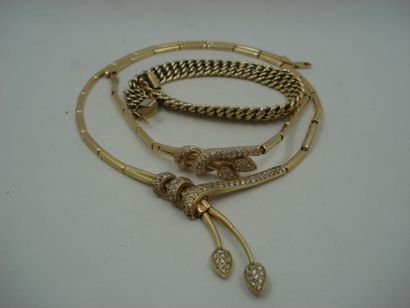 1 Bracelet 18kt Gold 14,80 g 1 Bracelet 18kt...