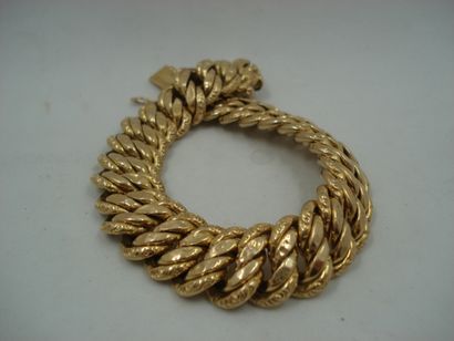 1 Bracelet Gold 18kt 26,01 g damaged