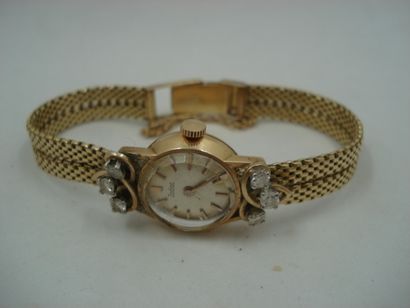 1 Watchband Gold 18kt and diamonds 23.96...