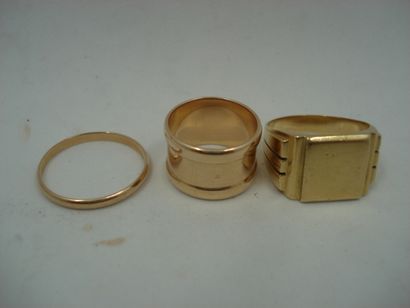 1 Ring Gold 18kt 13,90 g 