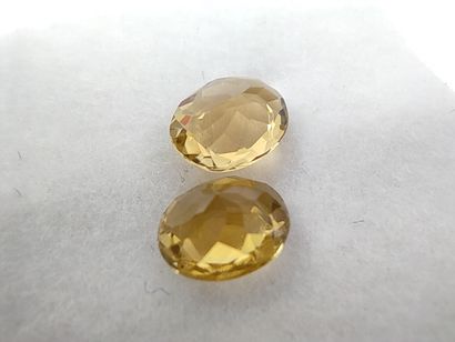TOURMALINE yellow Nbr 2 Mozambique ovale

Dim...