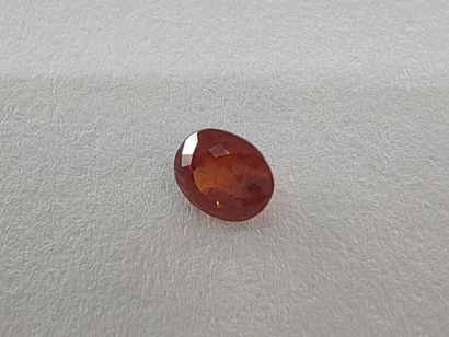 GRENAT medium orange spessartite Namibia...