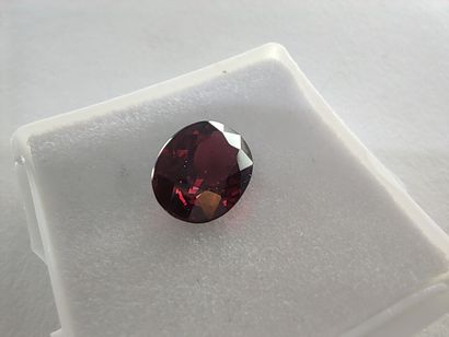 GRENAT purplish red rhodolite VS Madagascar...