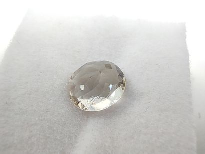 TOURMALINE yellow VVS Mozambique ovale 

Dim...