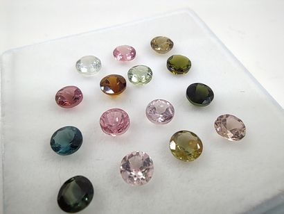 TOURMALINE party color Nbr 15 Mozambique...