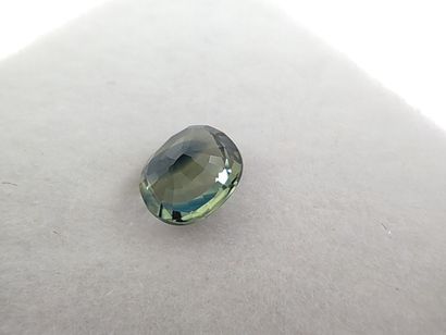 SAPHIR blue-green VVS Australie ovale

Dim...