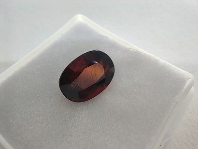 GRENAT deep orangish red spessartite Nigeria...