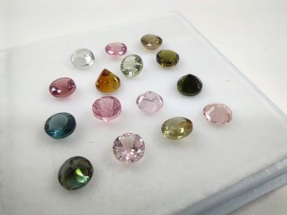 TOURMALINE party color Nbr 15 Mozambique...