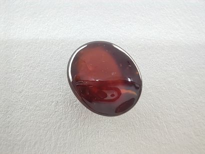 GRENAT reddish orange hessonite Sri Lanka...