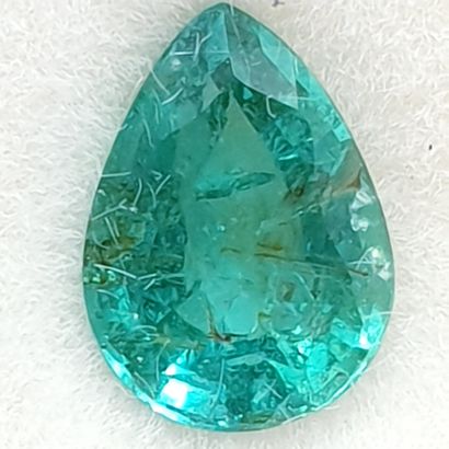
Pear Emerald 1.26 carat

Oiled 

With c...