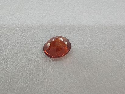 GRENAT medium orange spessartite Namibia...