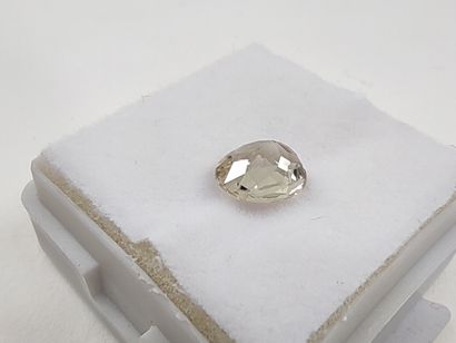 TOURMALINE yellow VVS Mozambique ovale 

Dim...