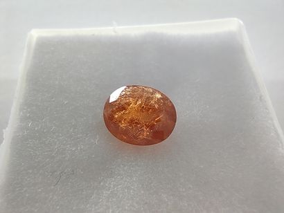 Oval spessartite Namibian orange GRENAT

Size...