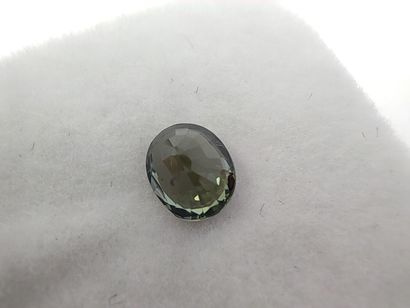SAPHIR green VS Tanzanie ovale 

Dim : 5,5mm...